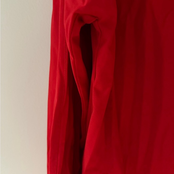 ADAY Something Cool Button Down in Chili Red Size Large Limited Edition Normcore - Picture 5 of 15